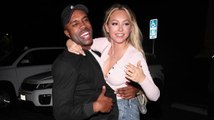 Demario Jackson and Corinne Olympios Hang Out in Hollywood