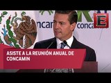 Enrique Peña Nieto asiste a la reunión anual de Concamin