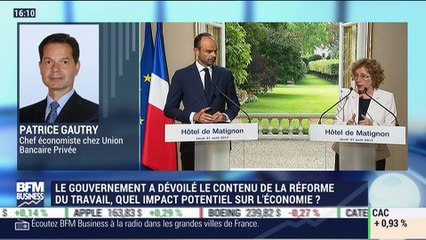 L'actu macro-éco: quel est l'impact potentiel de la réforme du Code du travail sur l'économie ? - 31/08