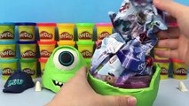 INCREDIBLES TOY STORY MONSTERS INC!! EPIC PIXAR Play-Doh Surprise Egg!