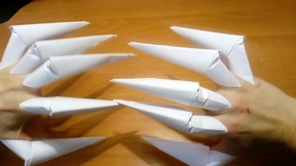 How to make: Origami Claws