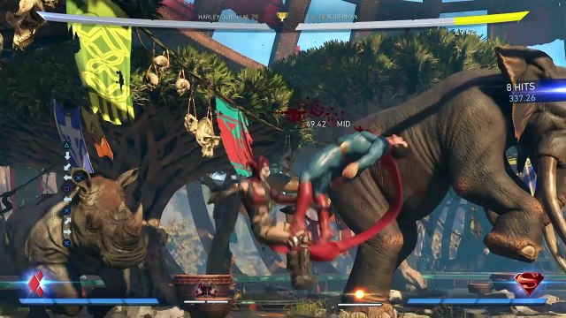 Harley Tech/Setups (Crossup, Hyena setups, Cupcake Loop) - Injustice 2