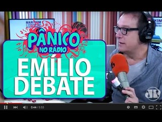 Emílio e convidado debatem a questão do desarmamento no Brasil | Pânico