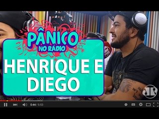 Henrique e Diego, do sucesso "Suite 14", contam que matavam aula no começo da carreira | Pânico