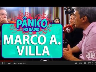 "Hoje o Lula não é jararaca, ele é minhoca", diz Marco Antonio Villa