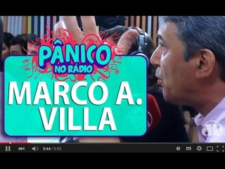 "São Paulo alagada e cadê o prefeito Haddad", cobra Marco Antonio Villa