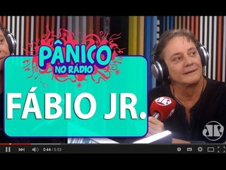 "Pego no pé e tenho ciúmes", diz Fábio Jr. sobre filhos | Pânico
