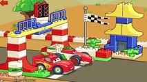 Молния Маккуин против Франческо Бернулли Заключительный Гонка мультфильм Лего дисней легковые автомобили Игры для