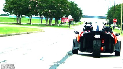 Testing! Whipping a 2017 Slingshot Around Atlanta Motor Speedway | Video