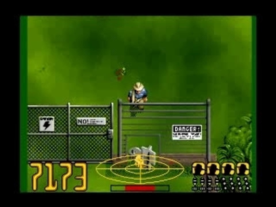 Fin jurassic park snes