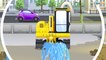 Kids Video Excavator Truck Tow Truck Crane in Truck City on the road | Truck cartoon for children