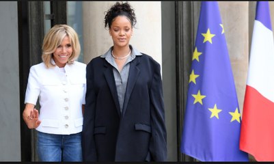 Pourquoi Rihanna est-elle reçue par Emmanuel Macron