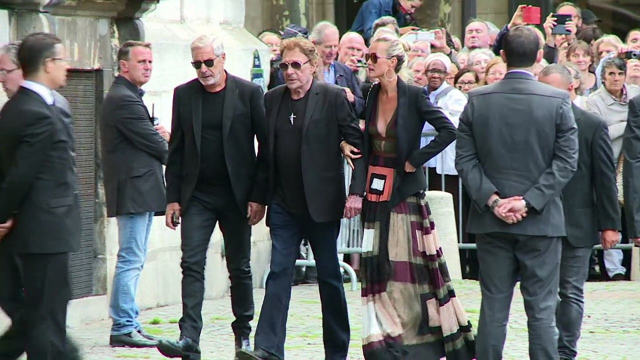 Obsèques à Paris de l'actrice Mireille Darc