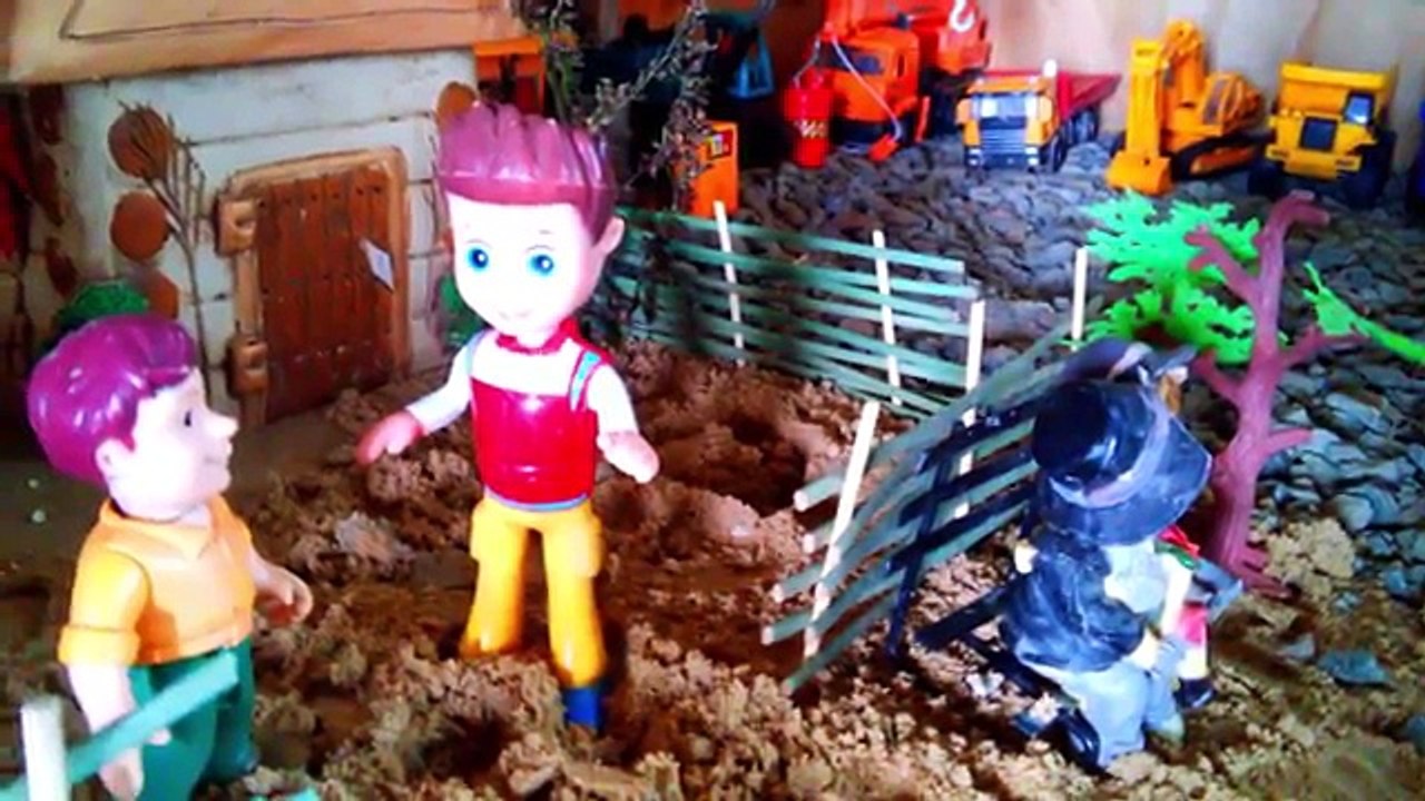 Dessins animés pro ✔multik mashinki.traktor chargeur ekskavator.razvivayuschie mashinki.№79✔