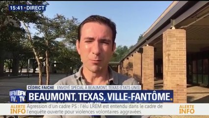 Harvey: Beaumont, Texas, ville-fantôme, "c'est vraiment troublant"
