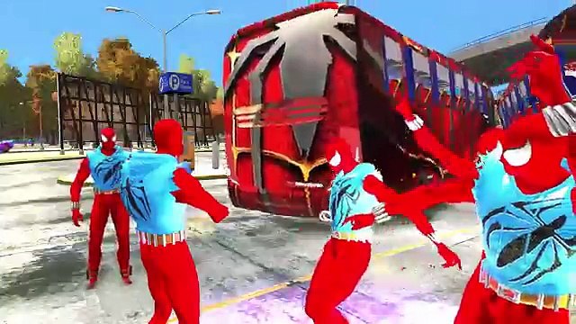 И автобус Дети цвета для Дети Дети ... питомник на Это десять рифмы песни человек-паук