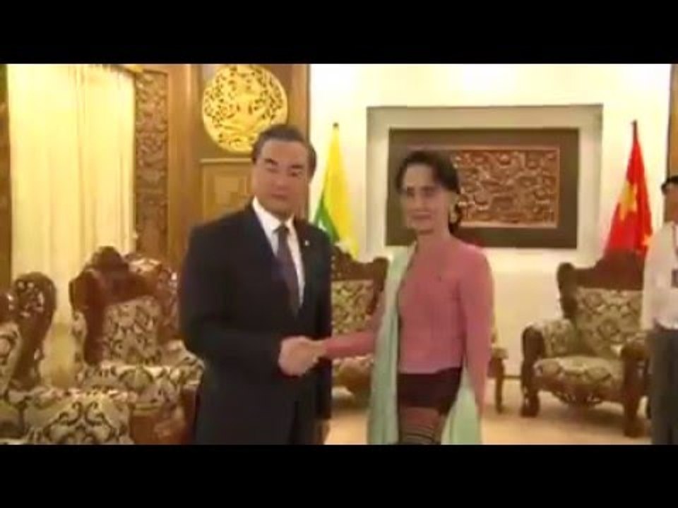 ေဒၚေအာင္ဆန္းစုၾကည္ တရုတ္ႏိုင္ငံျခားေရး၀န္ႀကီးနဲ႔ေတြ႕