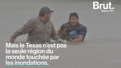 En dehors du Texas, les inondations oubliées dans le monde