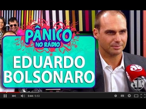 Eduardo Bolsonaro considera absurdo o STF admitir processo contra seu pai, Jair Bolsonaro | Pânico