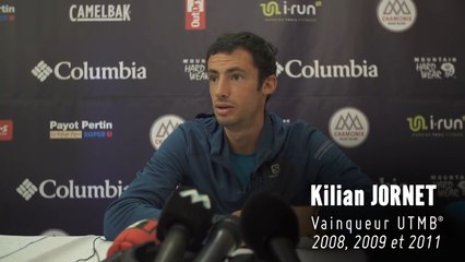 Conférence de presse Kilian Jornet UTMB® 2017