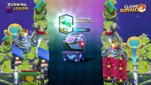 Card legendary burning