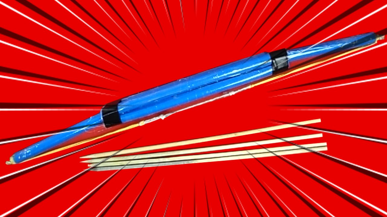 COMO FAZER ARCO E FLECHA DE PAPEL (FAÇA VOCÊ MESMO)