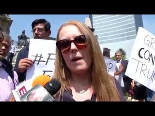 ထရမ့္ရဲ႕ အလည္အပတ္ ခရီးစဉ္ကို မကၠဆီကို ႏုိင္ငံသားေတြ ဆႏၵျပ