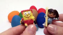 Huevos huevos huevos Explorador Niños secuaces monstruos Nuevo jugar princesa sorpresa el juguetes Doh dora disney
