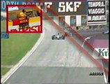 Gran Premio di San Marino 1990: Ostacolamento di De Cesaris a Mansell nel doppiaggio