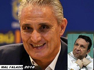 TITE, ESCULHAMBA, CRAQUE NETO E ELOGIA MULHER DE MURALHA