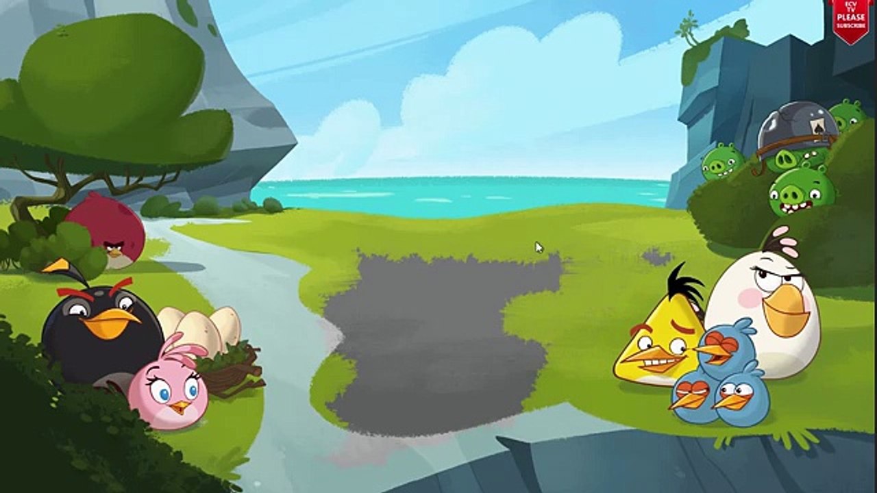 Angry birds 2 Coloring Pages for kids - Nursery Rhymes songs for baby abc song