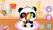 Pour et petit dessins animés dessin animé plupart soin du bébé jeu panda kiki kiki