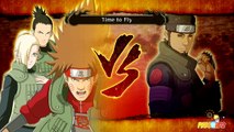 Et Anglais orage ultime contre Naruto ninja 3 choji ino shikamaru asuma s-rank