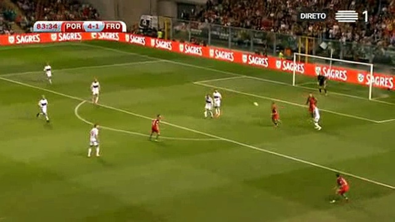 Portugal 5-1 Faroe Islands 23/08/2017 OLIVEIRA Super Goal 85' HD  (WORLD CUP QUALIF.)