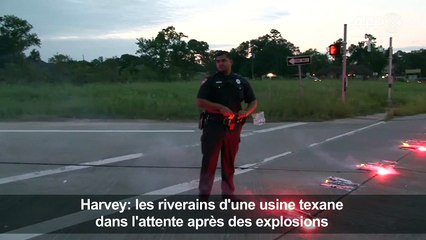 Tempête Harvey : les riverains de l'usine dans l'attente
