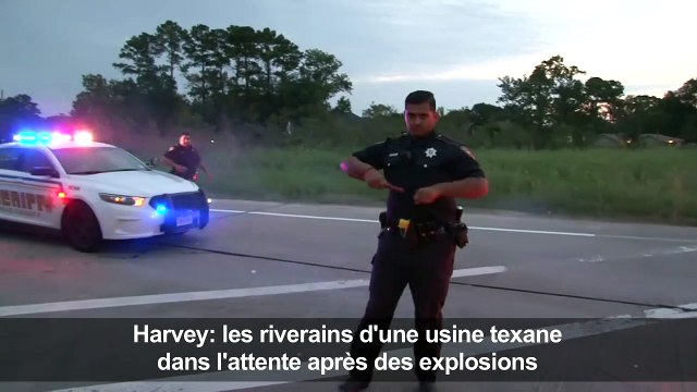 Tempête Harvey : les riverains de l'usine dans l'attente