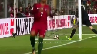 Cristiano Ronaldo vs Faroe Islands 5-1 Highlights & Goals 1/09/2017