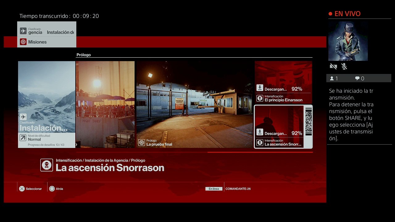 Transmisión de PS4 HITMAN (312)