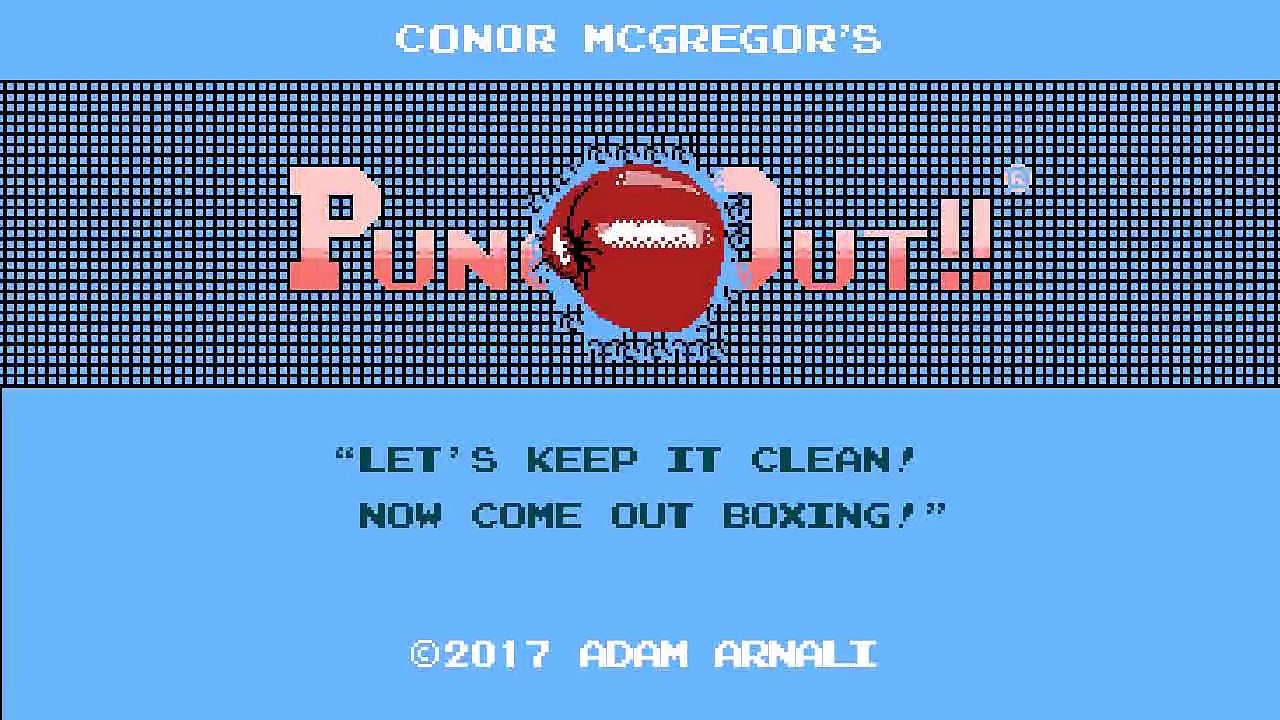 McGregor's  Punch-Out Game