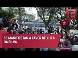 Protestan en Brasil contra el posible arresto de Lula da Silva