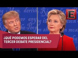 Download Video: Rumbo al tercer debate presidencial entre Hillary Clinton y Donald Trump