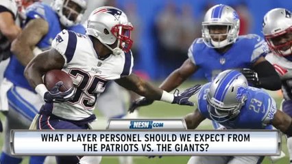 Who Will Play For The Patriots Vs. The Giants In Preseason Finale