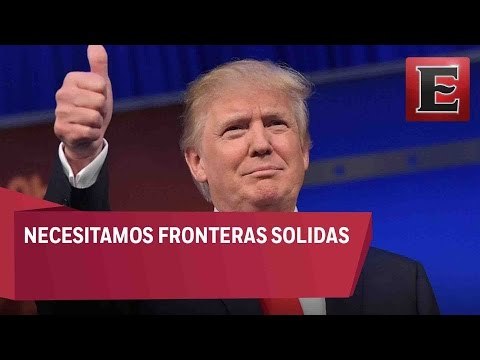 Necesitamos fronteras sólidas: Trump /Tercer debate Hillary Clinton y Donald Trump