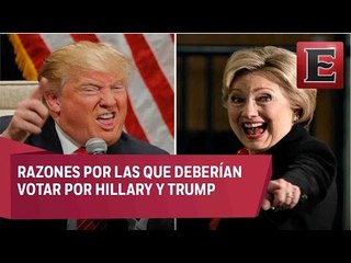 ¿Por qué deberían ganar la presidencia? / Finaliza tercer debate entre Hillary y Trump
