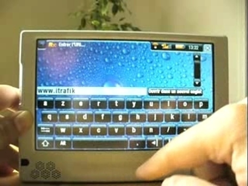 Archos 705 - web