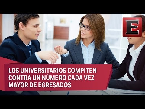 El mercado laboral para profesionistas mexicanos