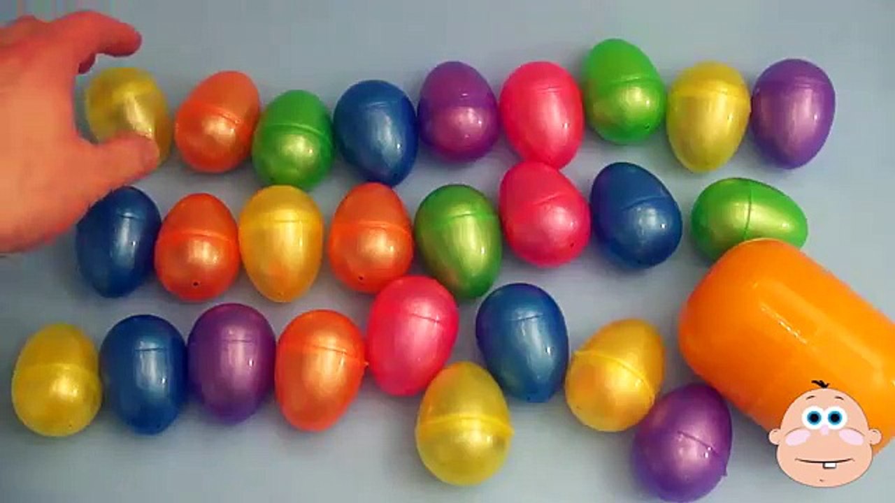 A B C alfabeto huevos huevos huevos Niños Aprender sorpresa con playdoh