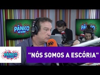 Emílio Surita manda a real sobre o Pânico: "nós somos a escória" | Pânico
