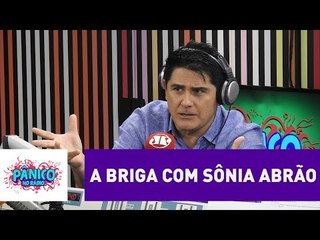 César Filho explica briga com Sônia Abrão: "ela ficou na bronca e não entendi" | Pânico