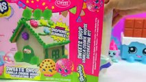 DIY Shopkins Rainbow Candy Christmas Cookie House Kit - Cookieswirlc Video